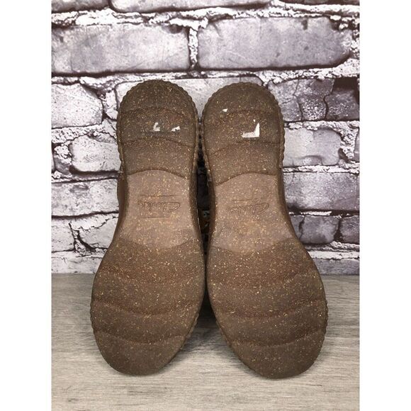 Clarks Collection Caroline Cove Brown Leather Zip Comfort Shoes Women 7.5M US/38 - Picture 12 of 16